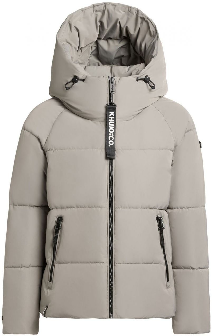 khujo Zimná bunda 'Ono'  tmavosivá