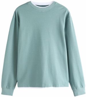 Next Tričko  petrolejová / biela