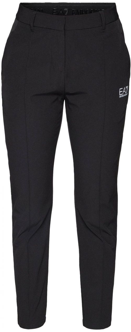 EA7 Emporio Armani Nohavice  čierna / biela