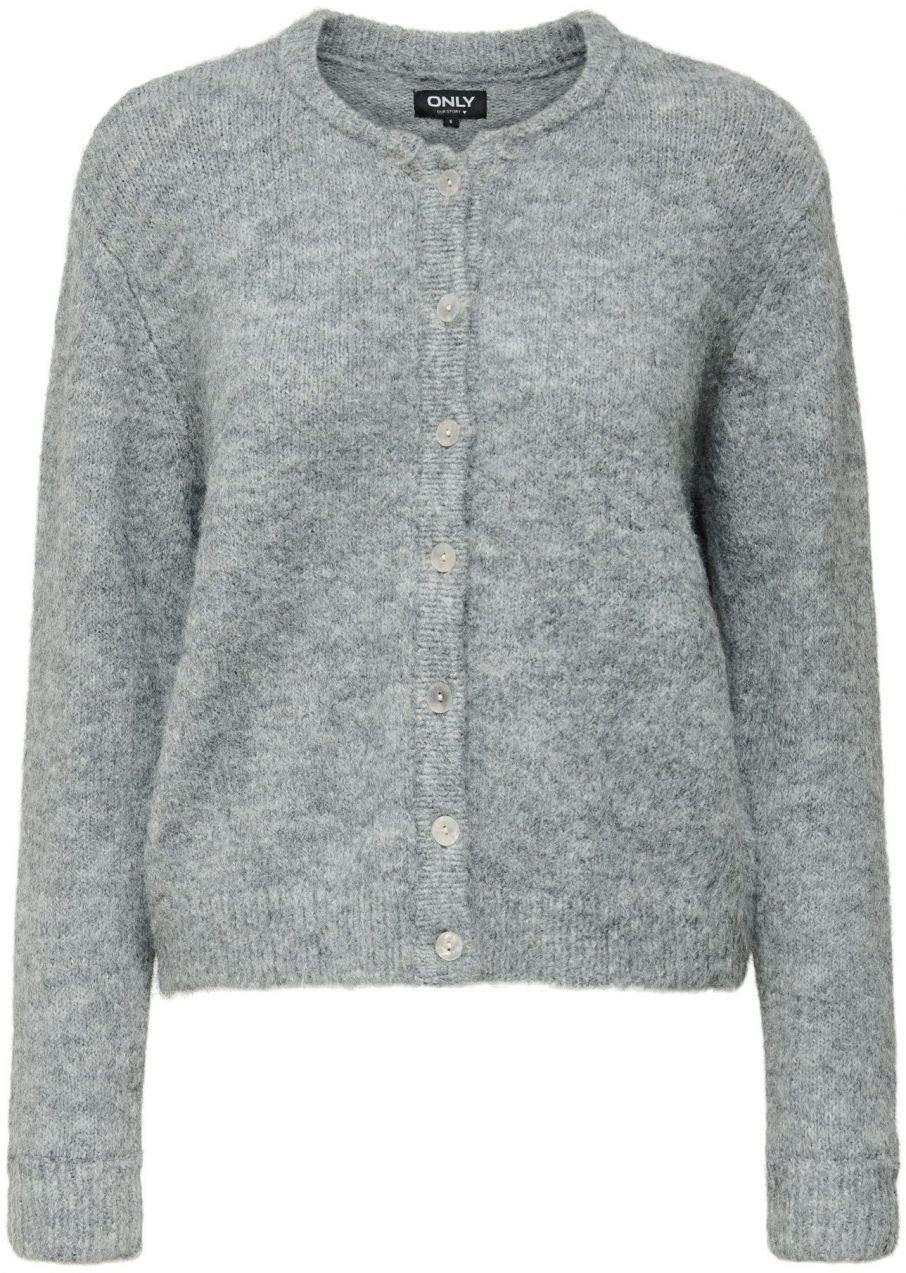ONLY Kardigán 'ONLMAGGIE'  sivá melírovaná