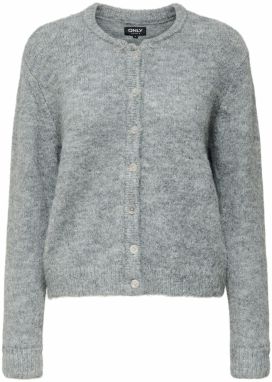 ONLY Kardigán 'ONLMAGGIE'  sivá melírovaná
