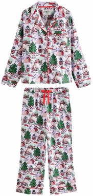 Cath Kidston Pyžamo  zelená / červená / biela