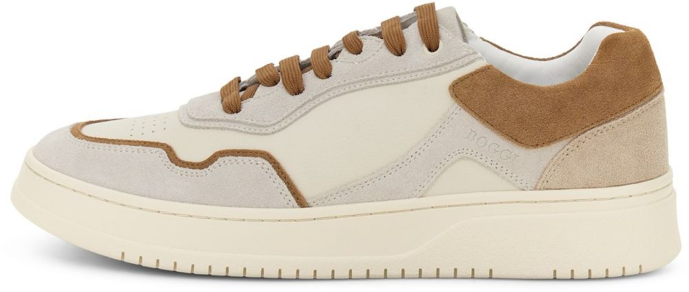 Boggi Milano Nízke tenisky 'Journey'  béžová / slonová kosť / tmelová / sépiová