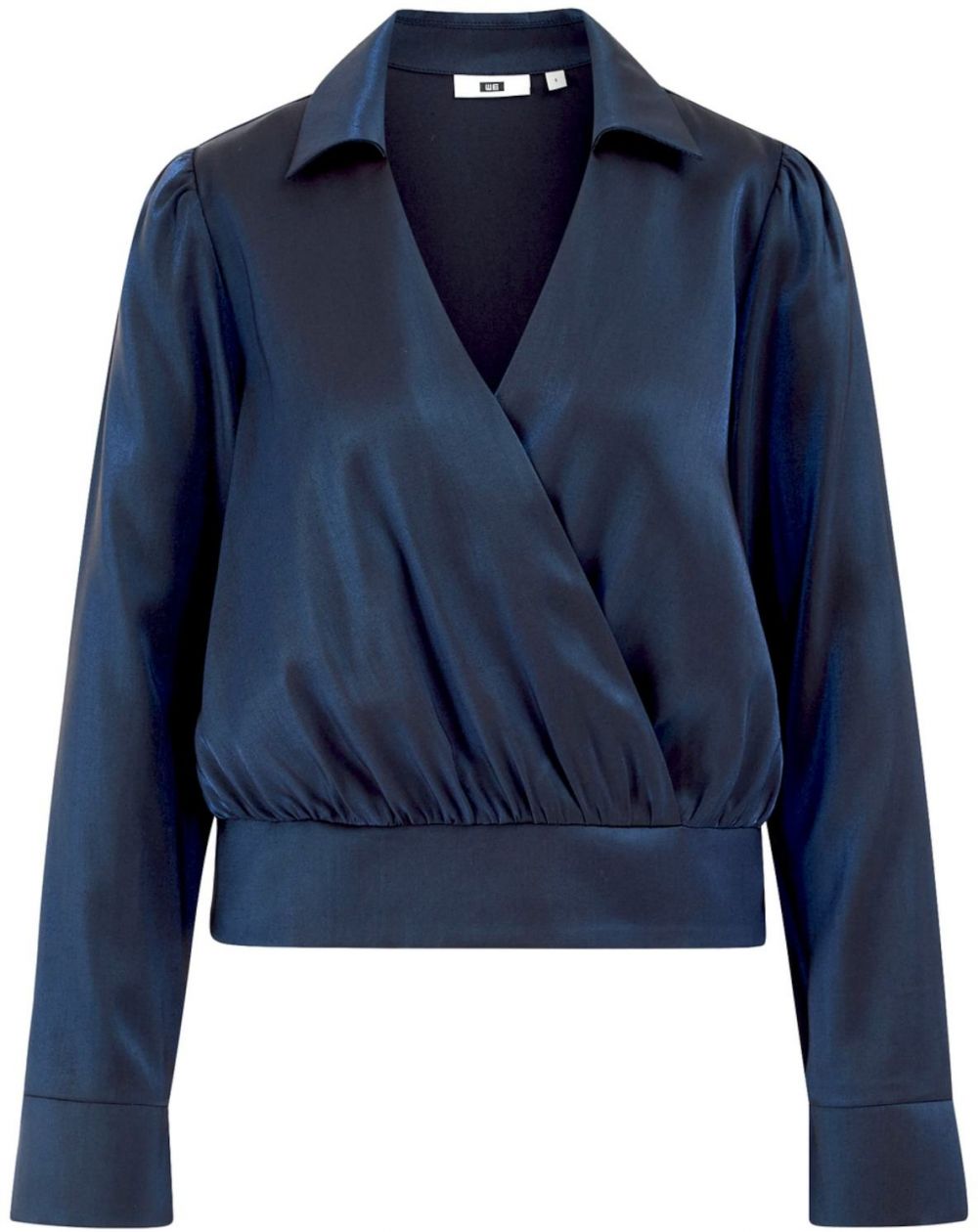 WE Fashion Blúzka  tmavomodrá