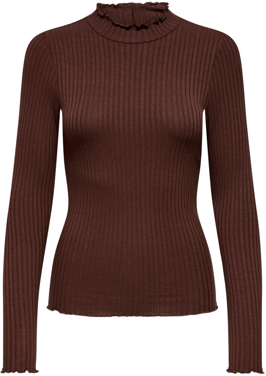 JDY Tričko 'JDYFRANSISKA'  merlotová