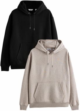 Next Mikina  krémová / čierna