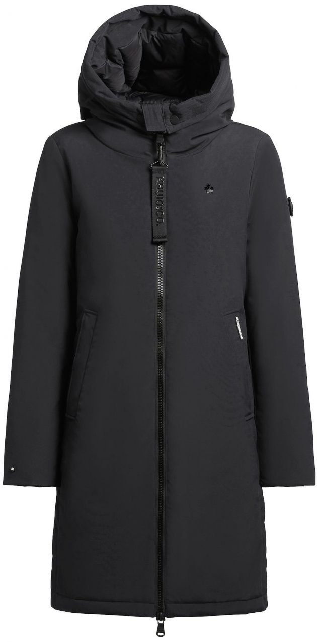 khujo Prechodný kabát 'YAAK4'  sivá / tmavosivá