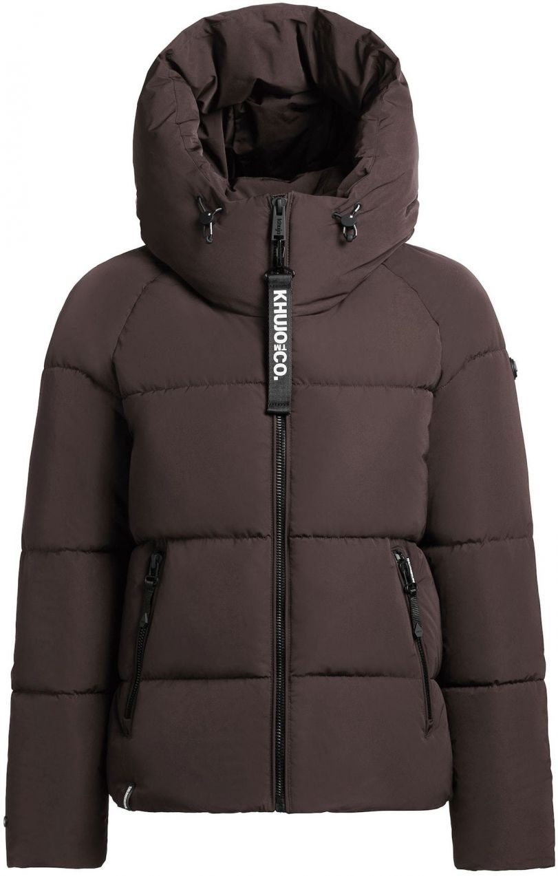 khujo Zimná bunda 'Ono'  baklažánová