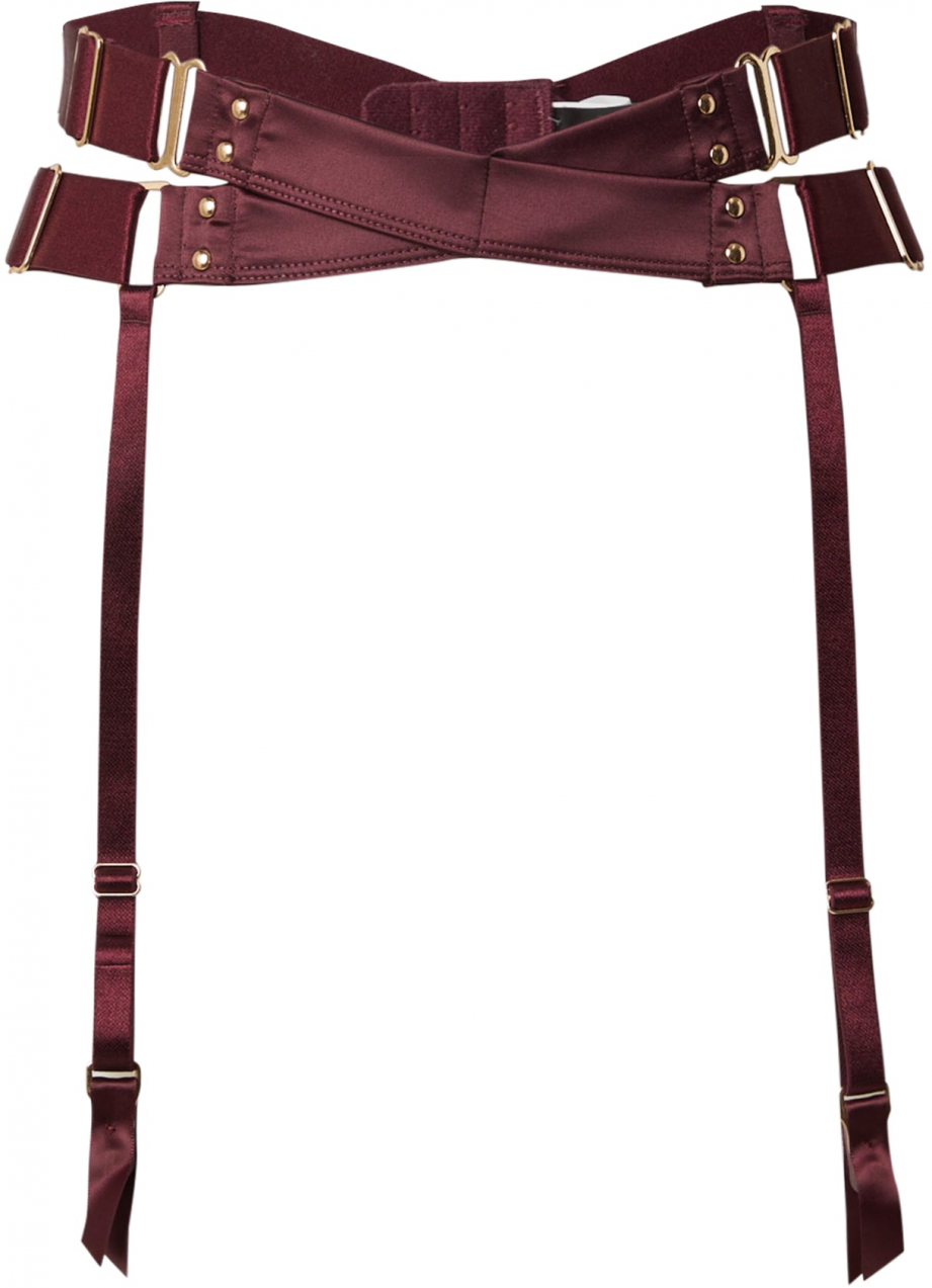 Hunkemöller Podväzky 'COLETTE'  bordová