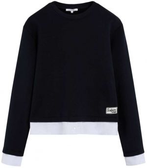 Scalpers Tričko  námornícka modrá / biela