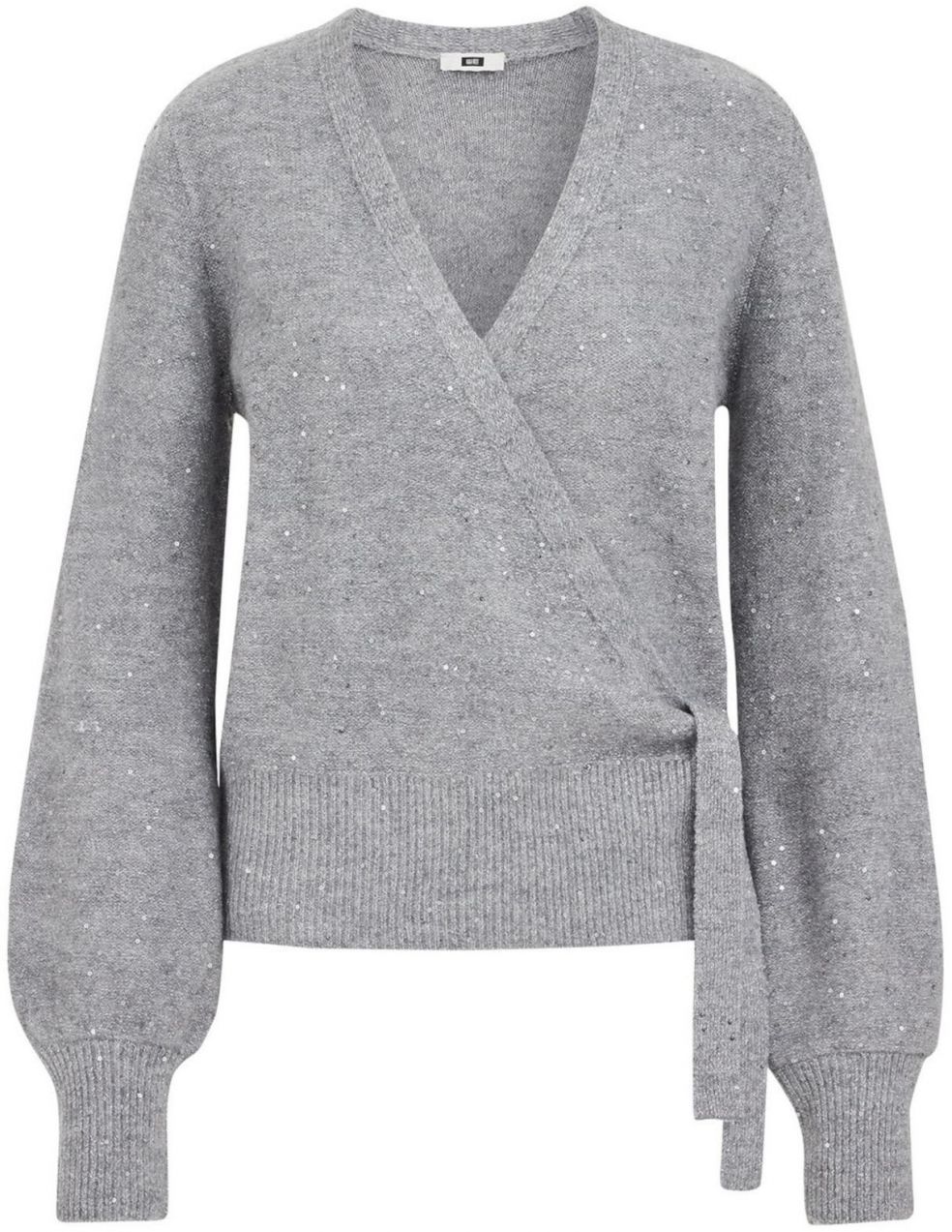 WE Fashion Sveter  sivá melírovaná