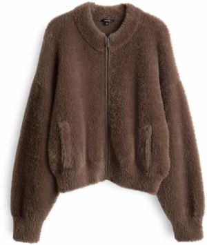 OPUS Kardigán 'Dores'  čokoládová