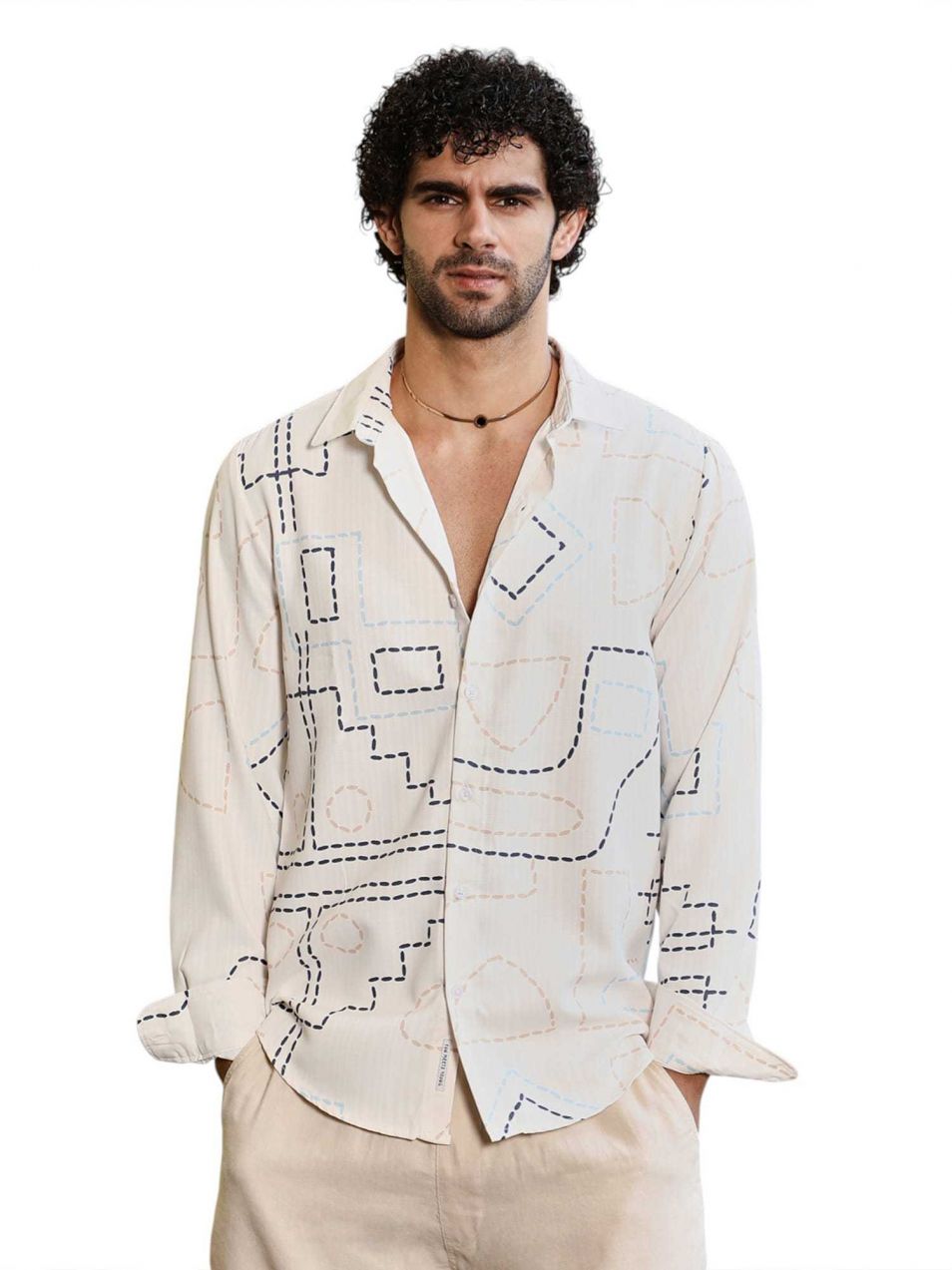 Campus Sutra Košeľa 'Ivanna'  čierna / biela