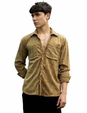 Campus Sutra Košeľa 'Francesca'  kaki / olivová