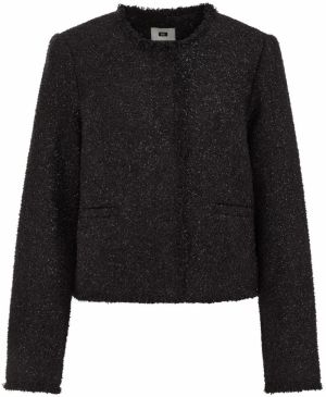 WE Fashion Blejzer  čierna