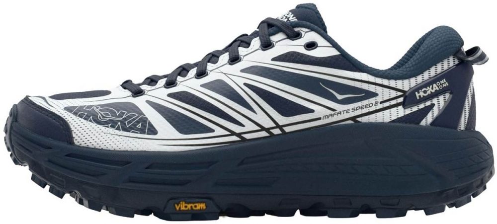 HOKA Poltopánky 'MAFATE SPEED 2'  námornícka modrá / biela