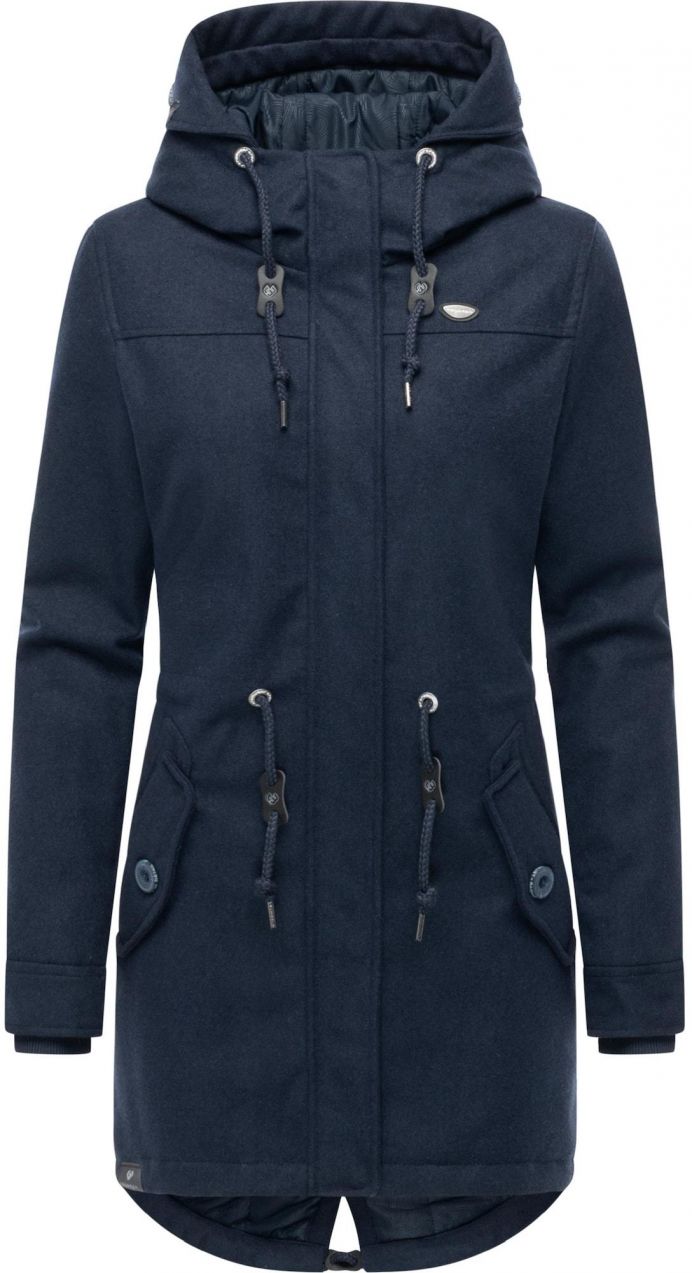 Ragwear Zimný kabát 'Ellba'  modrá / námornícka modrá