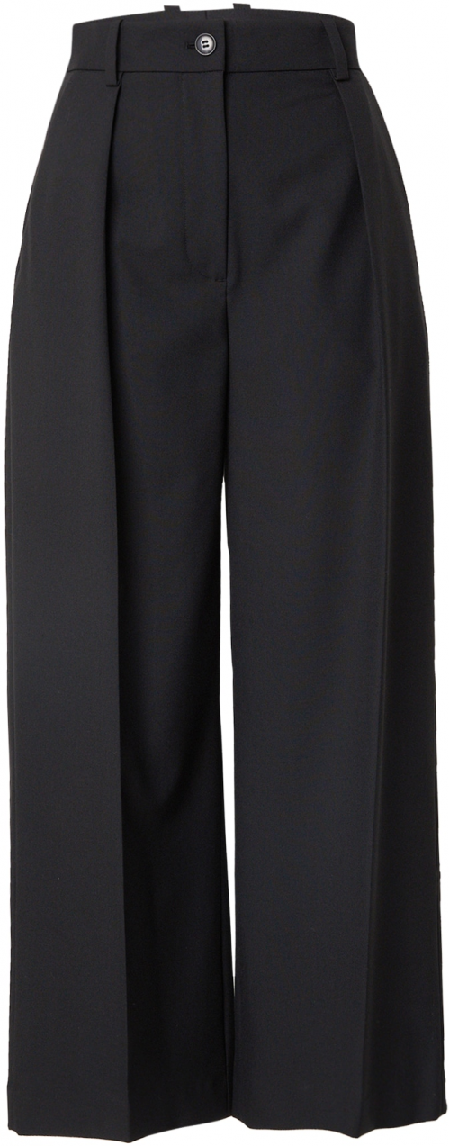 & Other Stories Nohavice s pukmi  čierna