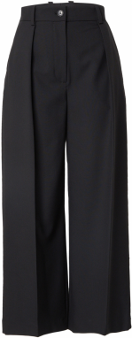 & Other Stories Nohavice s pukmi  čierna