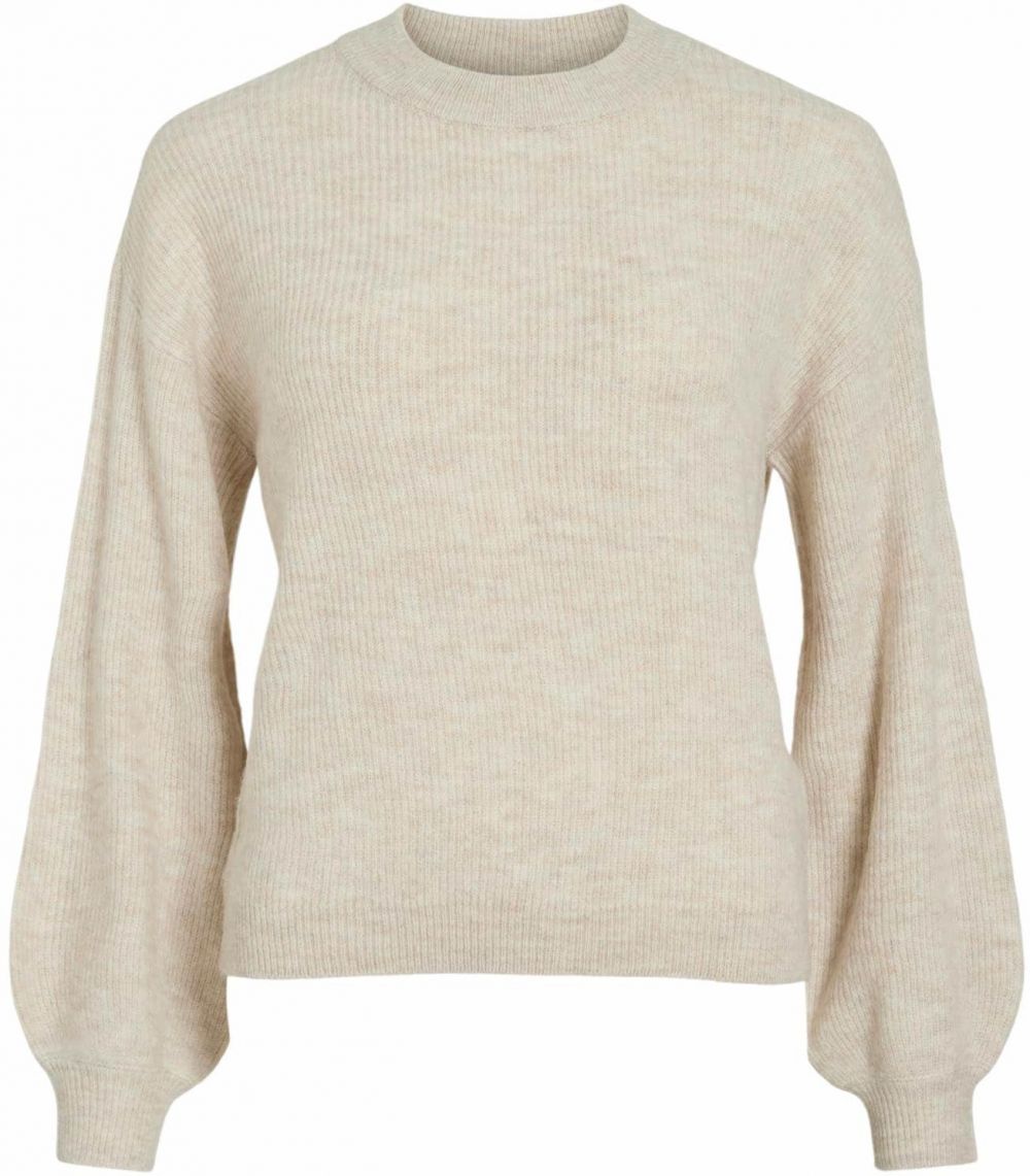 VILA Sveter  šedobiela