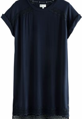 B by Ted Baker Nočná košieľka  námornícka modrá