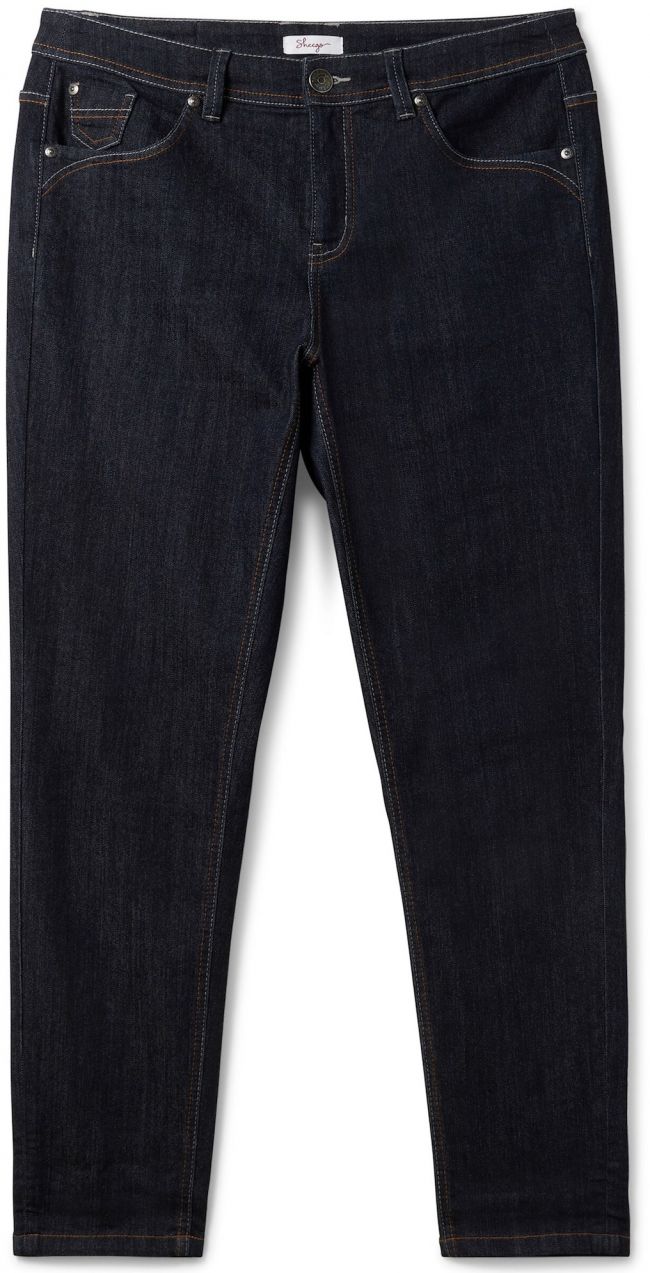 SHEEGO Džínsy  tmavomodrá