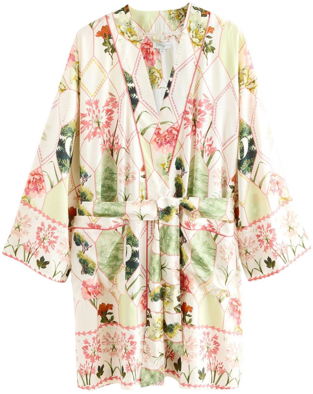 B by Ted Baker Župan  nebielená / pastelovo zelená / ružová / malinová