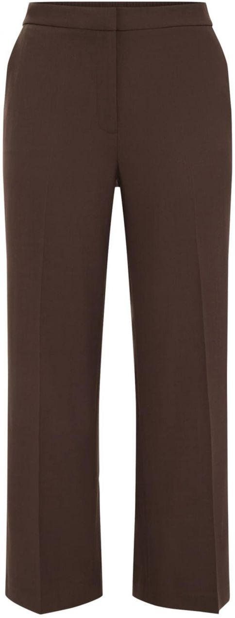 WE Fashion Nohavice  hnedá