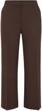 WE Fashion Nohavice  hnedá