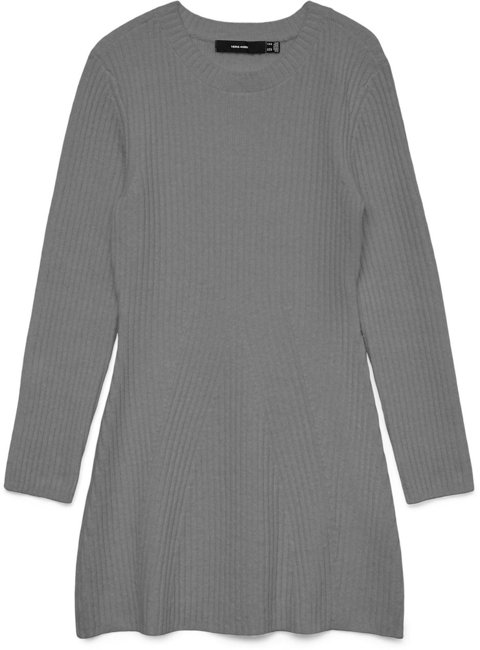 VERO MODA Pletené šaty 'VMJosanna'  sivá melírovaná