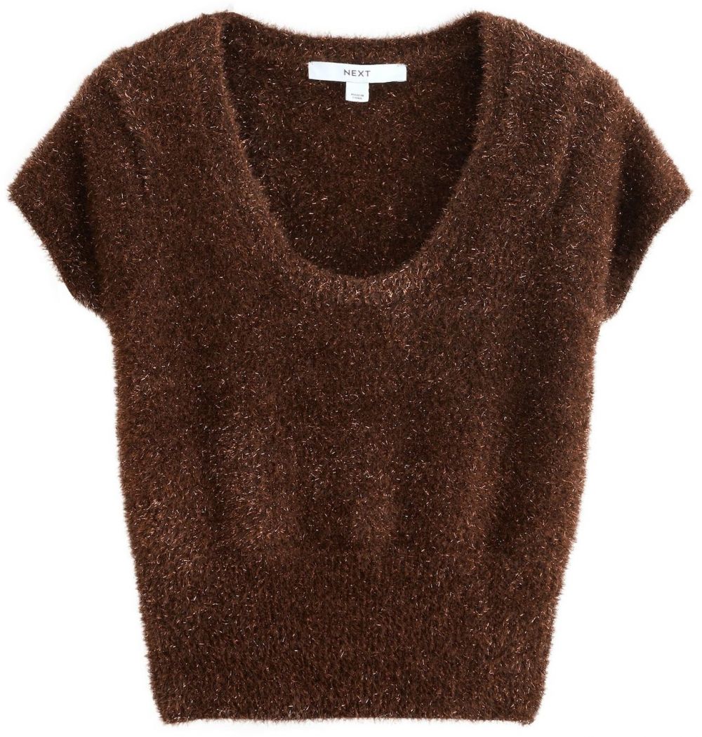 Next Sveter  čokoládová