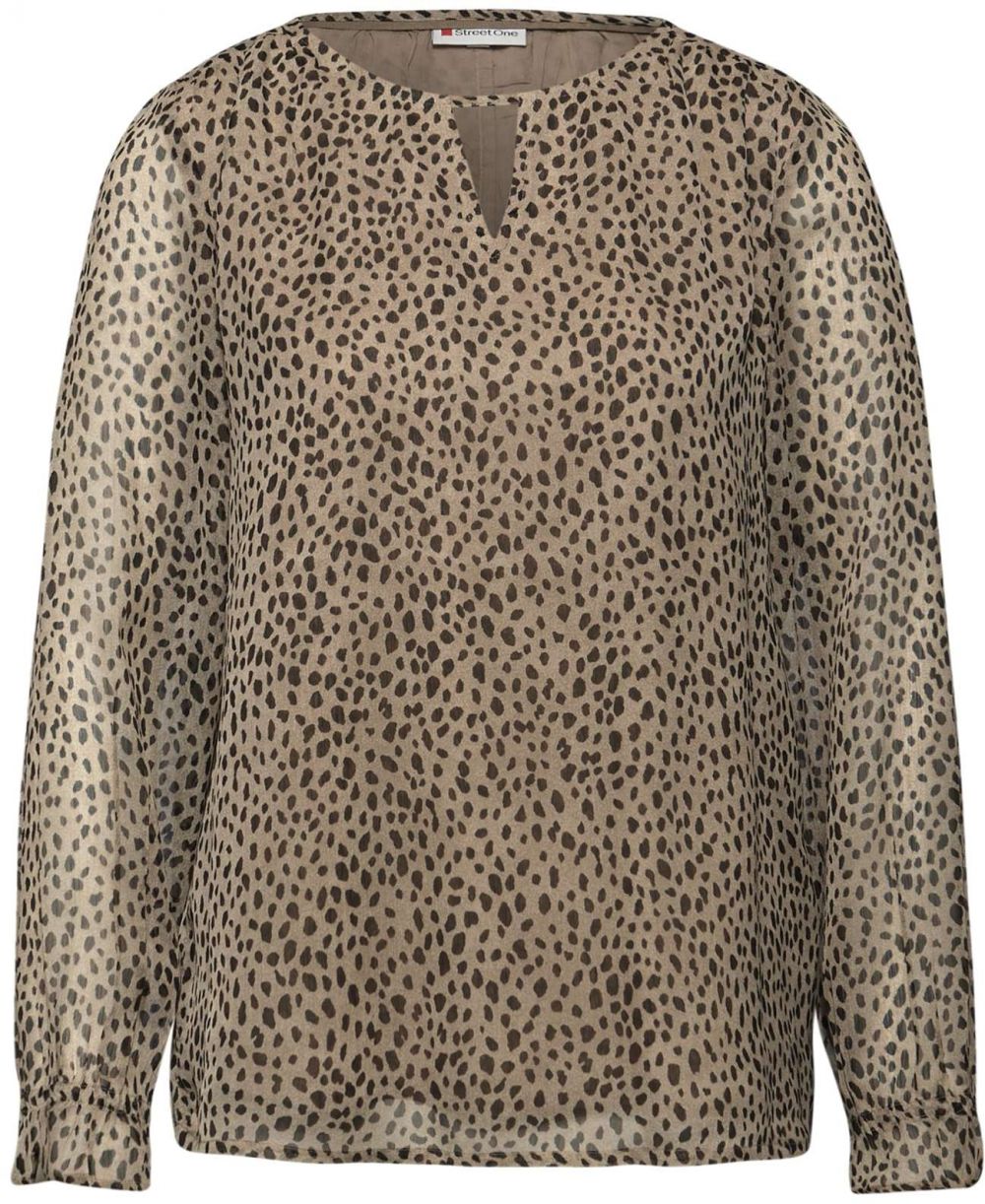 STREET ONE Blúzka  piesková / hnedá