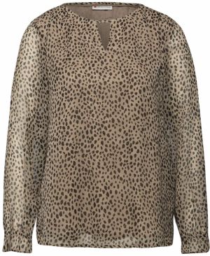 STREET ONE Blúzka  piesková / hnedá