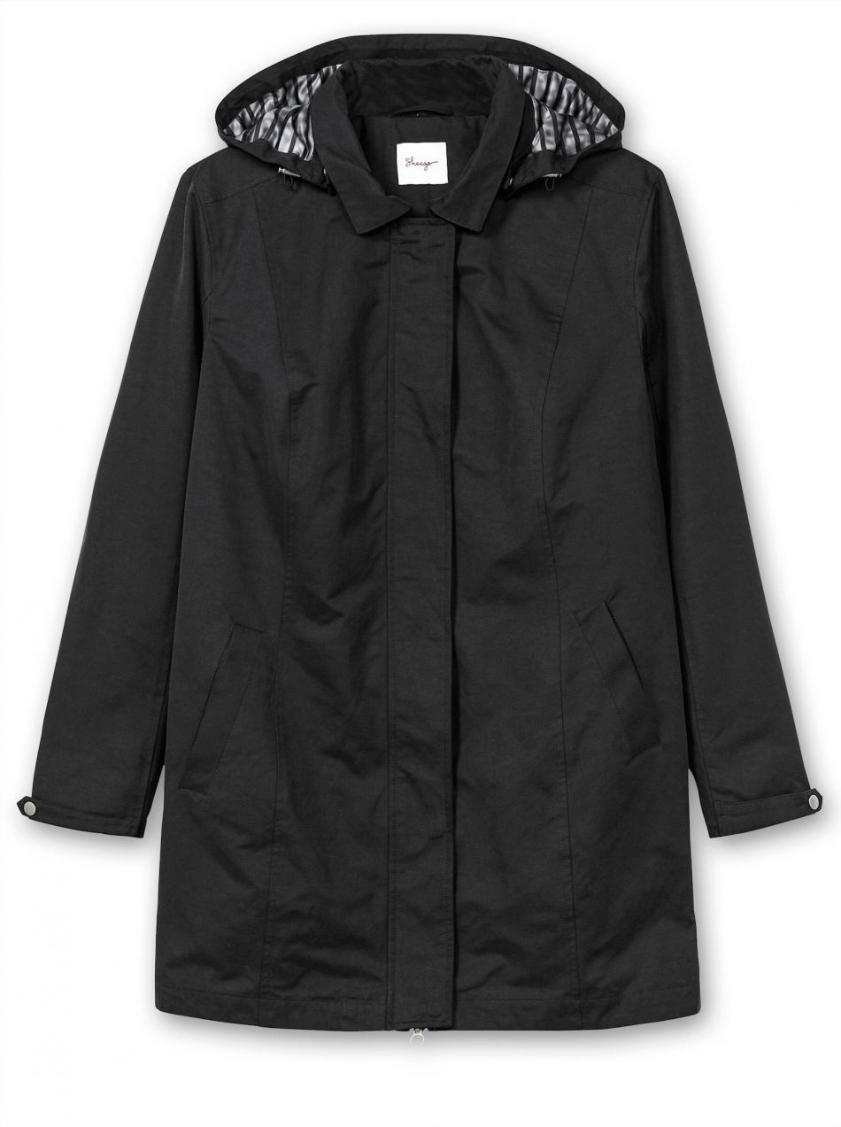 SHEEGO Prechodná parka  čierna