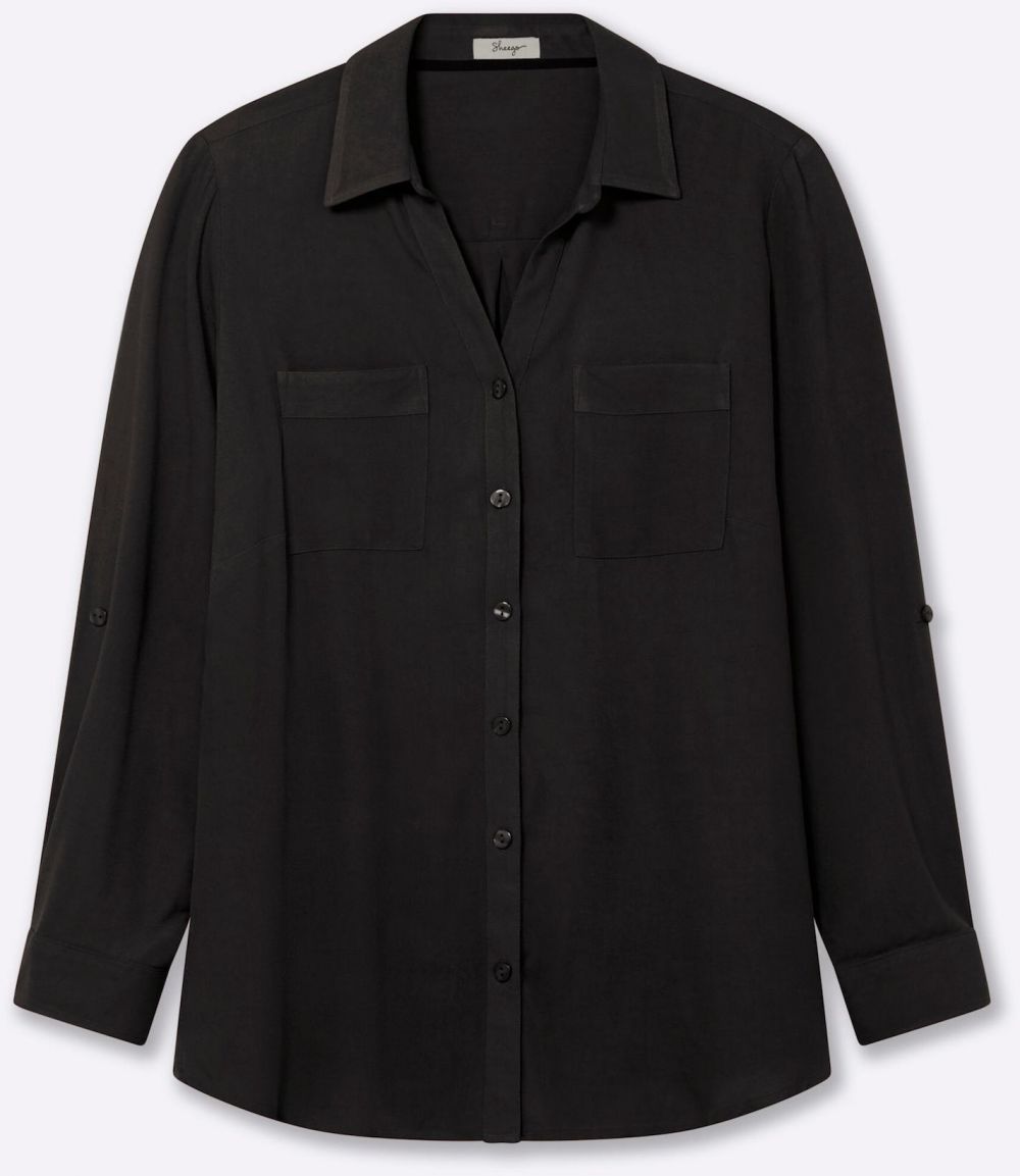 SHEEGO Blúzka  čierna