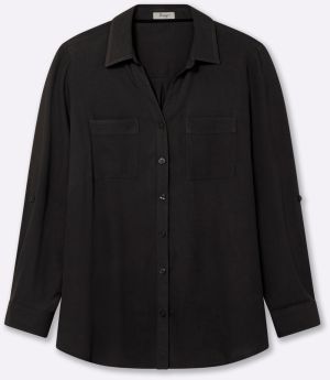 SHEEGO Blúzka  čierna