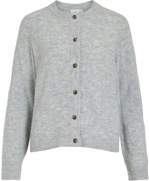 VILA Kardigán  svetlosivá