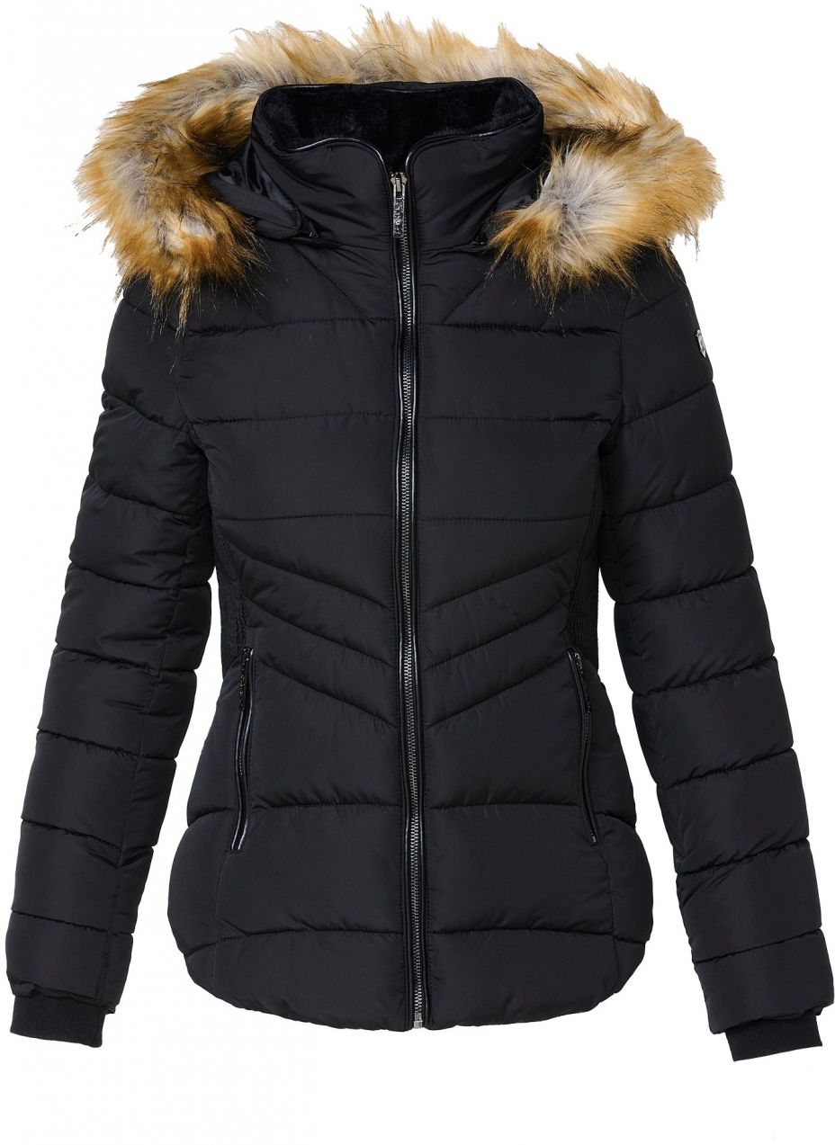 KOROSHI Zimná bunda  čierna