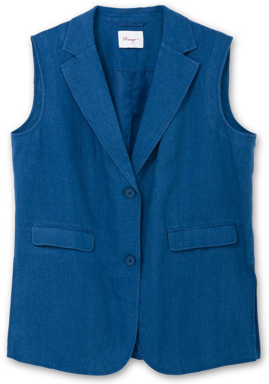 SHEEGO Vesta k obleku  modrá