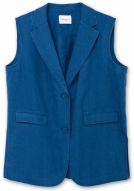 SHEEGO Vesta k obleku  modrá