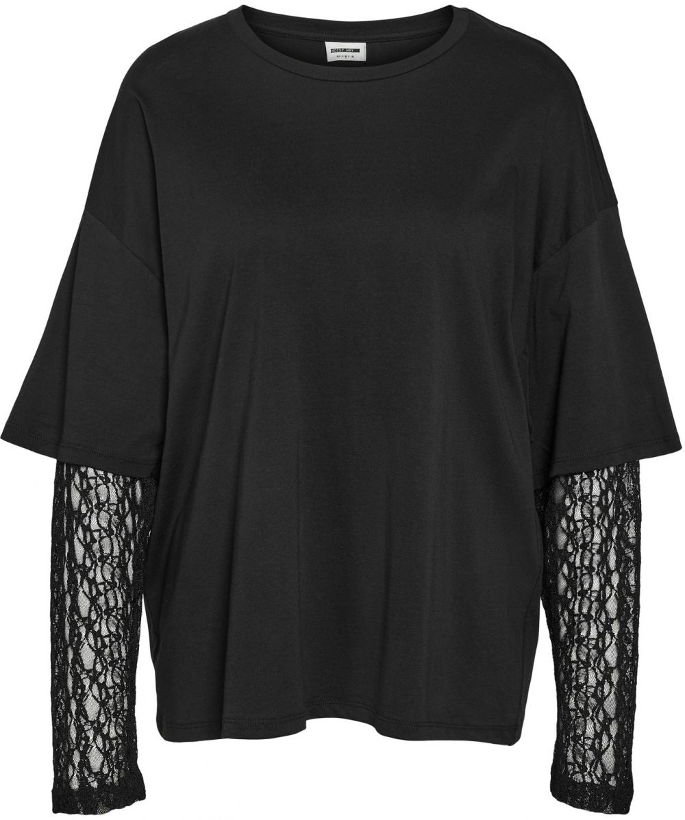 Noisy may Tričko 'NMEASY'  čierna