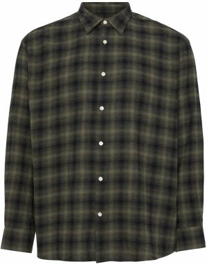 Jack & Jones Plus Košeľa  zelená / čierna