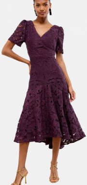 Lipsy Šaty  tmavofialová