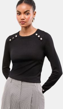 Lipsy Sveter  čierna