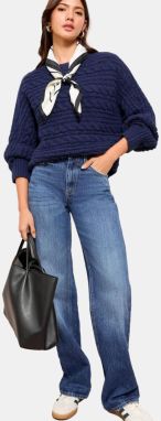 Friends Like These Sveter  námornícka modrá