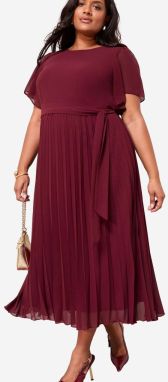 Friends Like These Šaty  burgundská