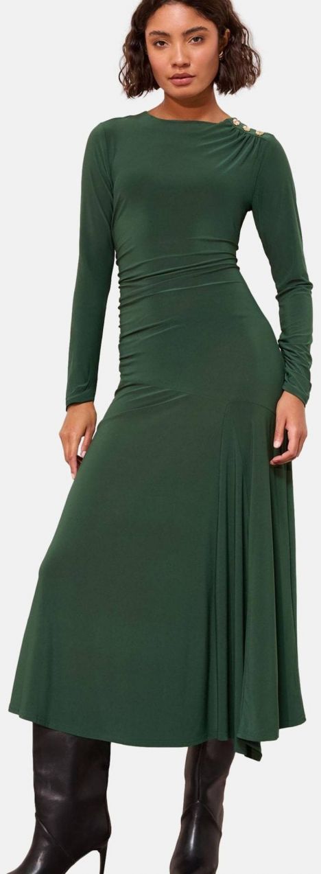 Friends Like These Šaty  tmavozelená