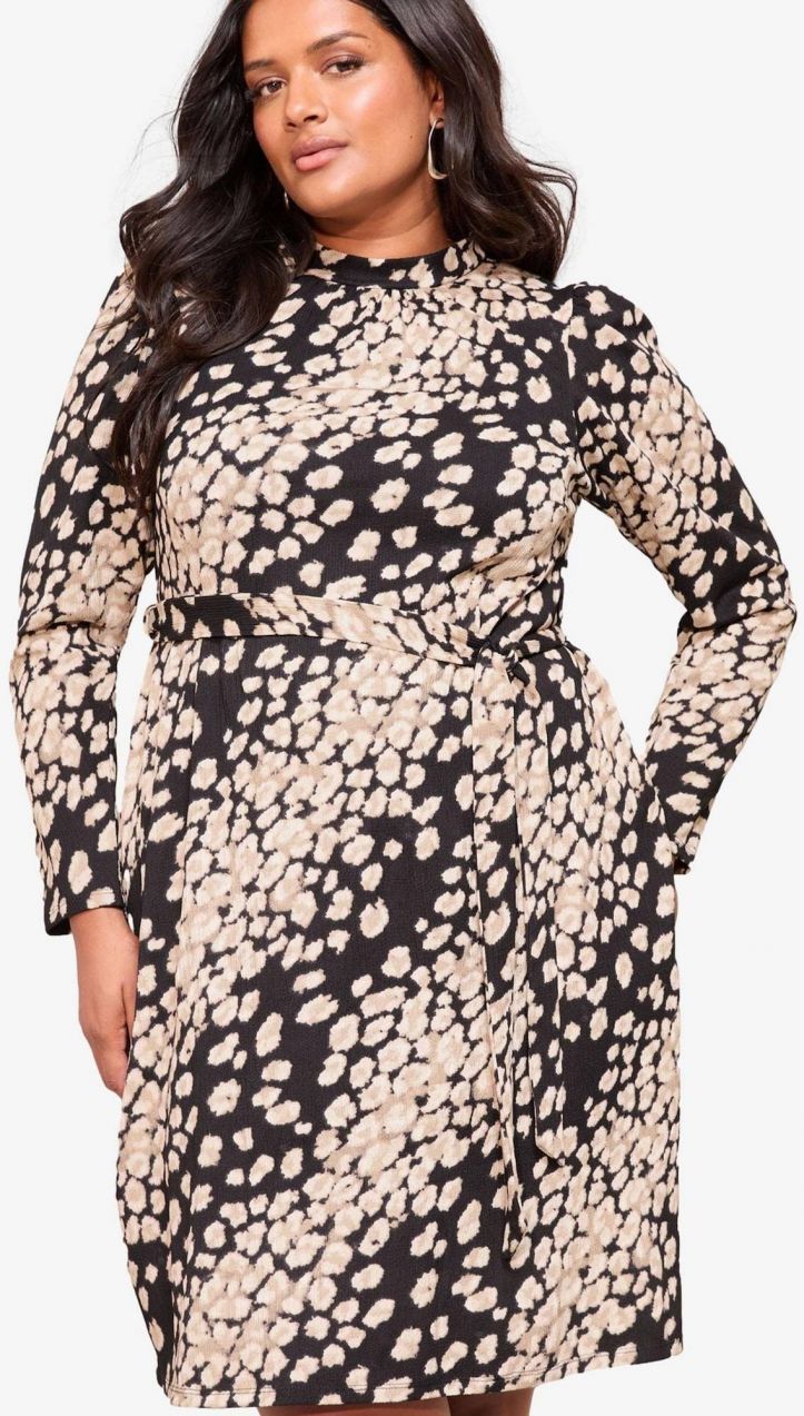 Friends Like These Šaty  béžová / čierna