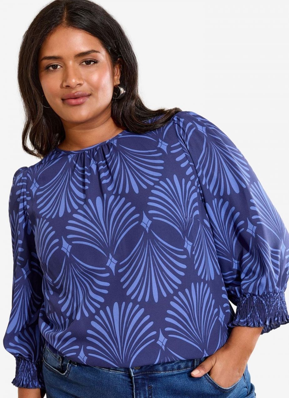 Friends Like These Blúzka  námornícka modrá / opálová