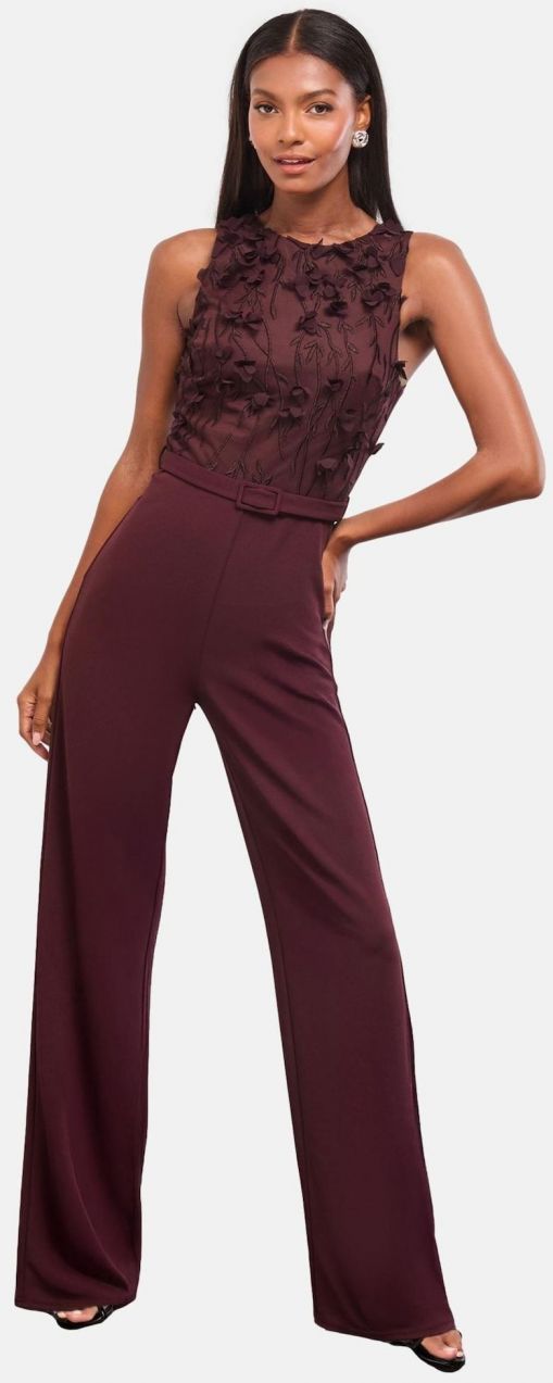 Lipsy Overal  burgundská